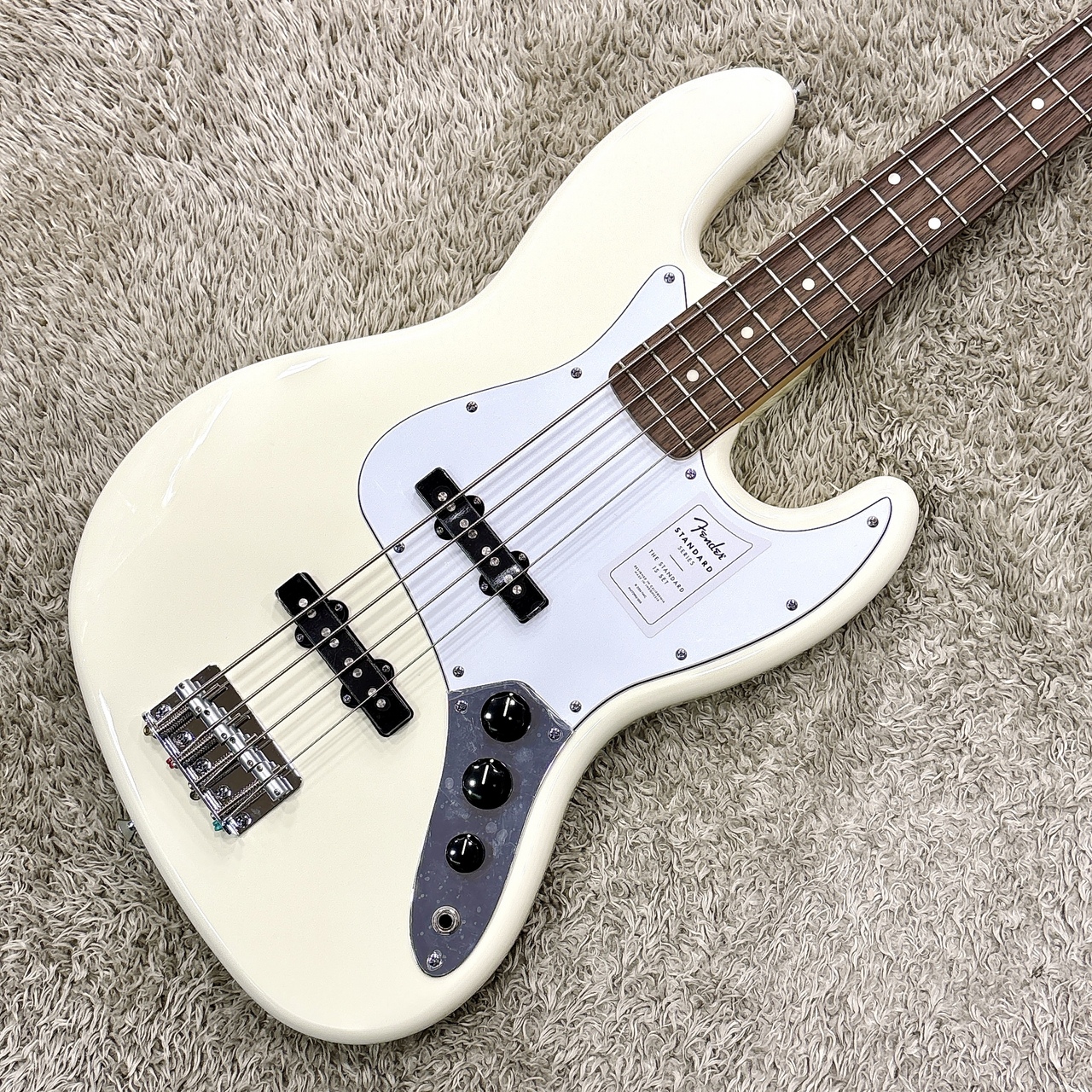 Fender Standard Jazz Bass Olympic White / Laurel 【2025年