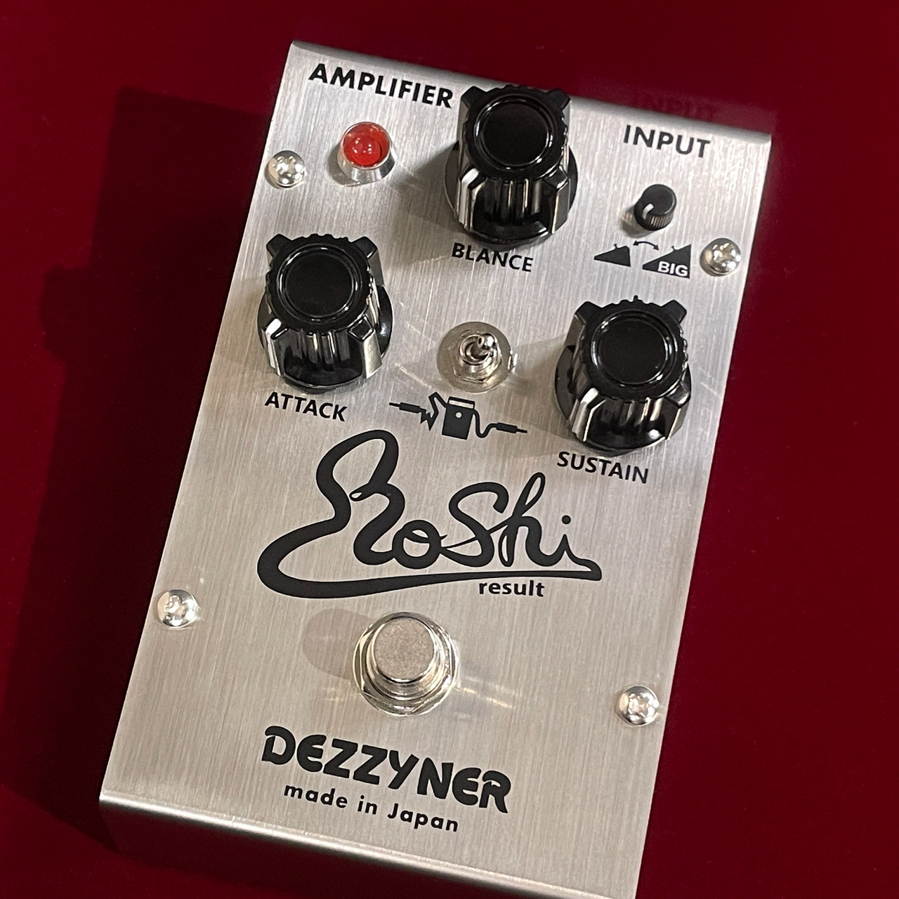 RoShi Pedals DEZZYNER result 【名機DIZZY TONEの再現