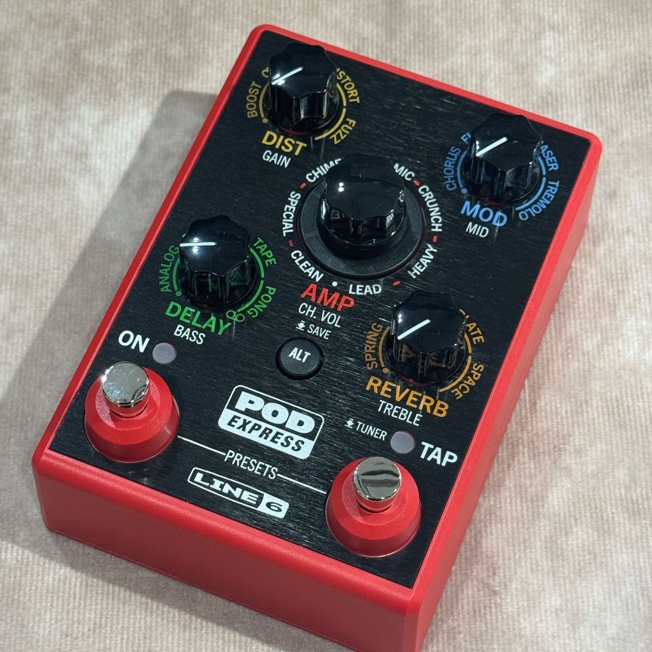 LINE 6 POD Express Guitar ギター用 アンプシュミレーター（B級特価