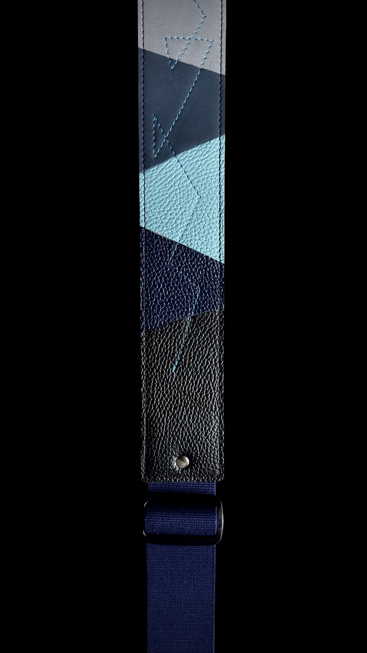 Grande uomo L-Slide Strap PW#56 猫 パッチワークストラップ(CHÉRIE