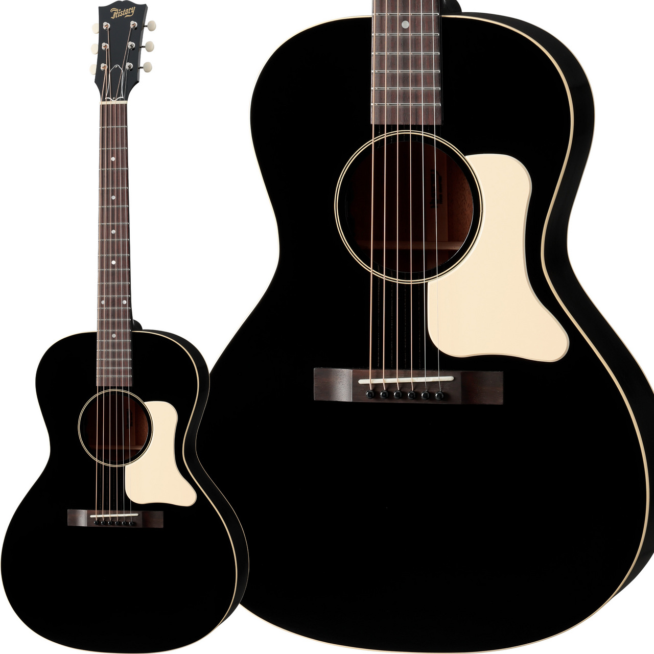 HISTORY ASH-L00/Adirondack BLK 日本製 エレアコギター アディロン