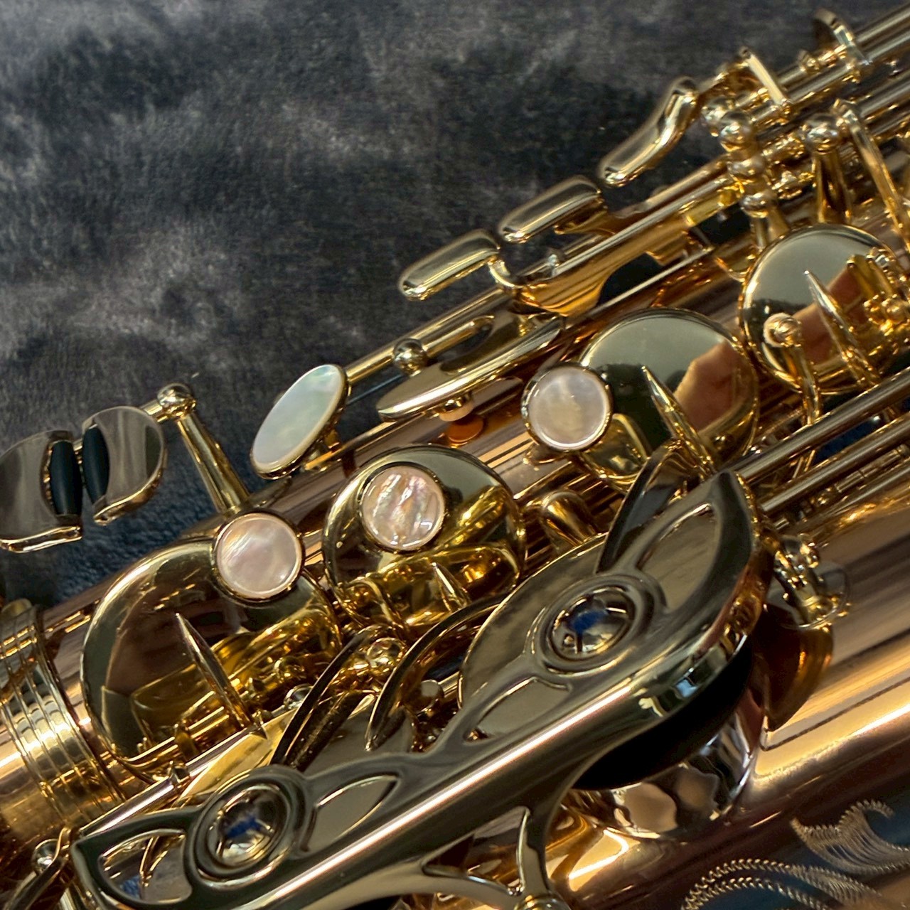 YANAGISAWA A-WO20 ベル管とU字管はブラッシュドサテン金メッキ アルト