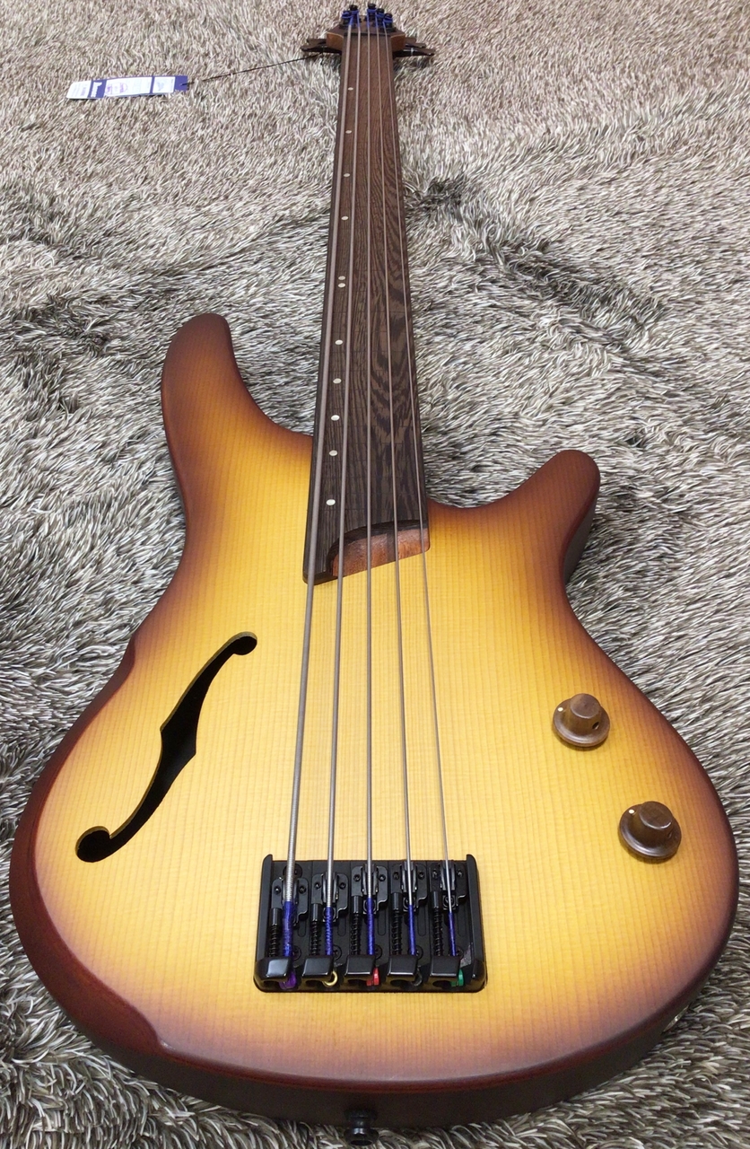 Ibanez SRH505F-NNF(Natural Browned Burst Flat)【フレットレス
