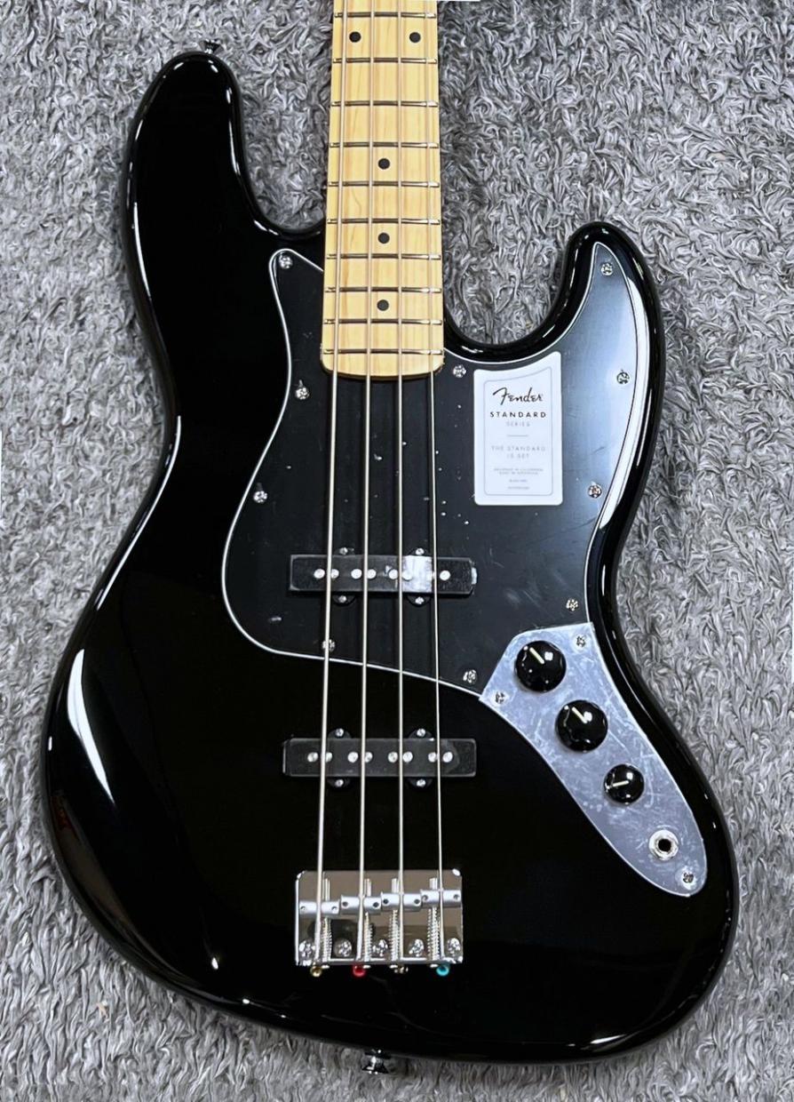 Fender Standard Jazz Bass Black / Maple（新品/送料無料）【楽器検索