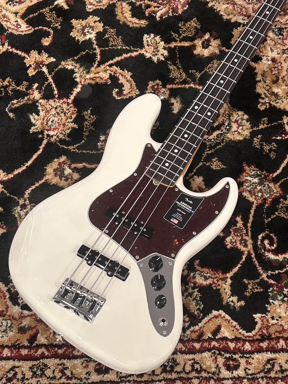Fender American Professional II Jazz Bass -Olympic White-【4.00kg