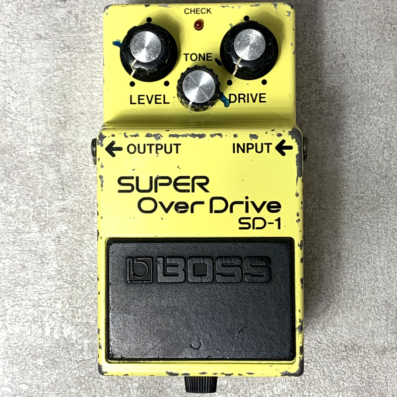BOSS SD-1 SUPER Over Drive 日本製 初期 ACA動作品 BOSS SD-1 Super Over Drive ACA Japan【加古川店】（中古/送料無料