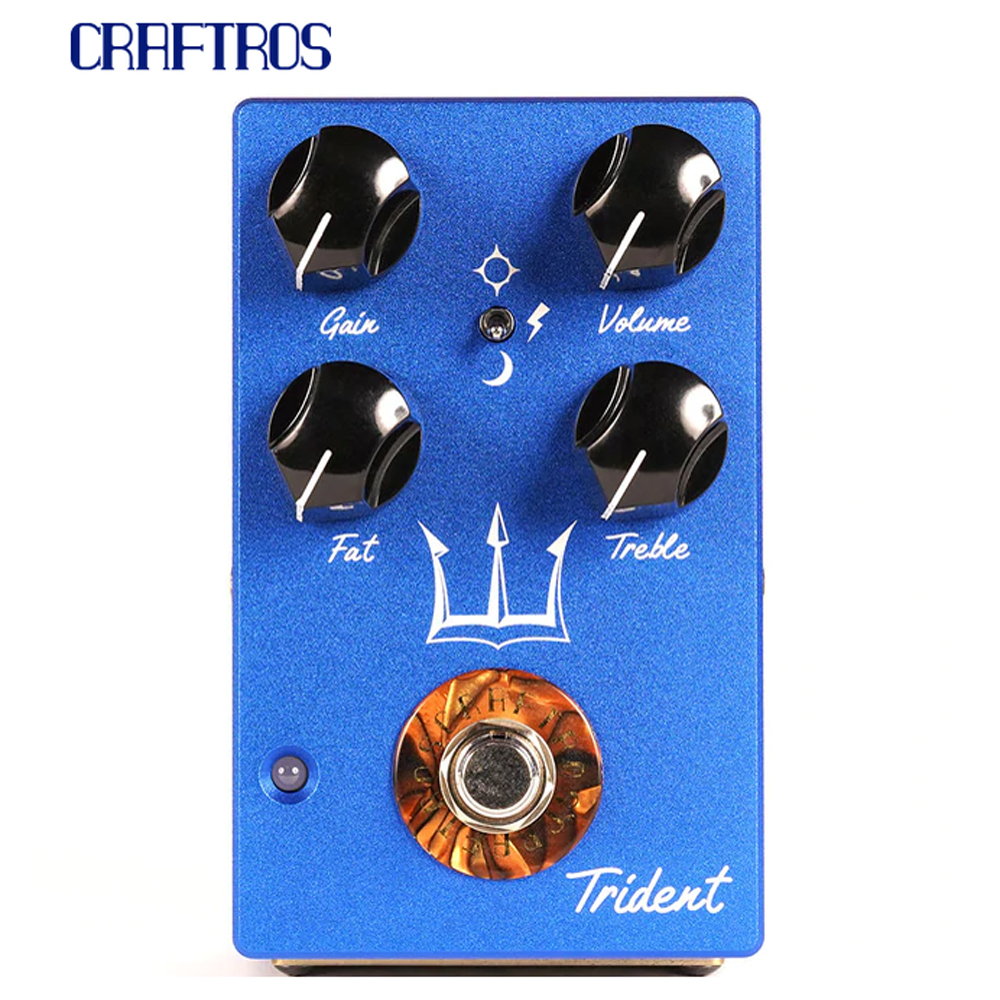 CRAFTROS Trident Over Drive Pedal【在庫 - 有り｜送料無料!】（新品