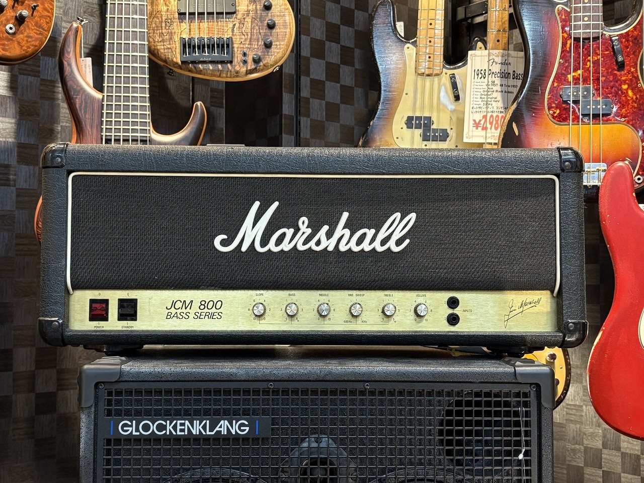 ベース Marshall JCM 800 BASS SERIES used】Marshall / JCM800 Bass series model 1986年製 #U28655