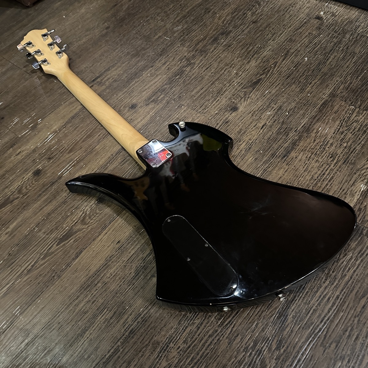 【Aria Pro Ⅱ】MK-500 モッキンバードタイプ エレキギター 黒 Aria Pro II MK-500 Mockingbird 1970年代 ブラック Electric Guitar