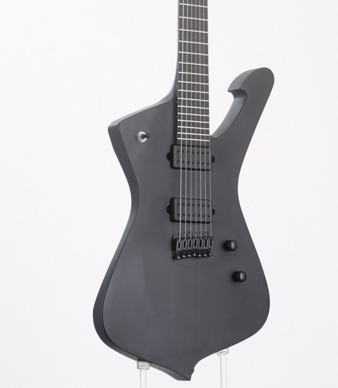 Ibanez IRON LABEL ICTB721-BKF (Black Flat)(7弦ギター)[2023年