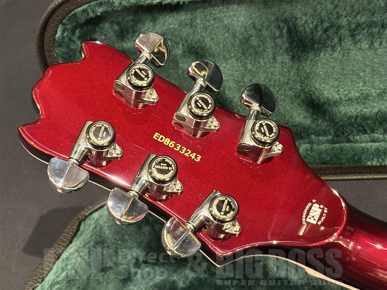 EDWARDS E-TORROCCO-CTM / METALLIC BORDEAUX（新品/送料無料）【楽器