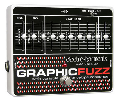 Electro-Harmonix Graphic Fuzz ギターエフェクター 正規輸入品