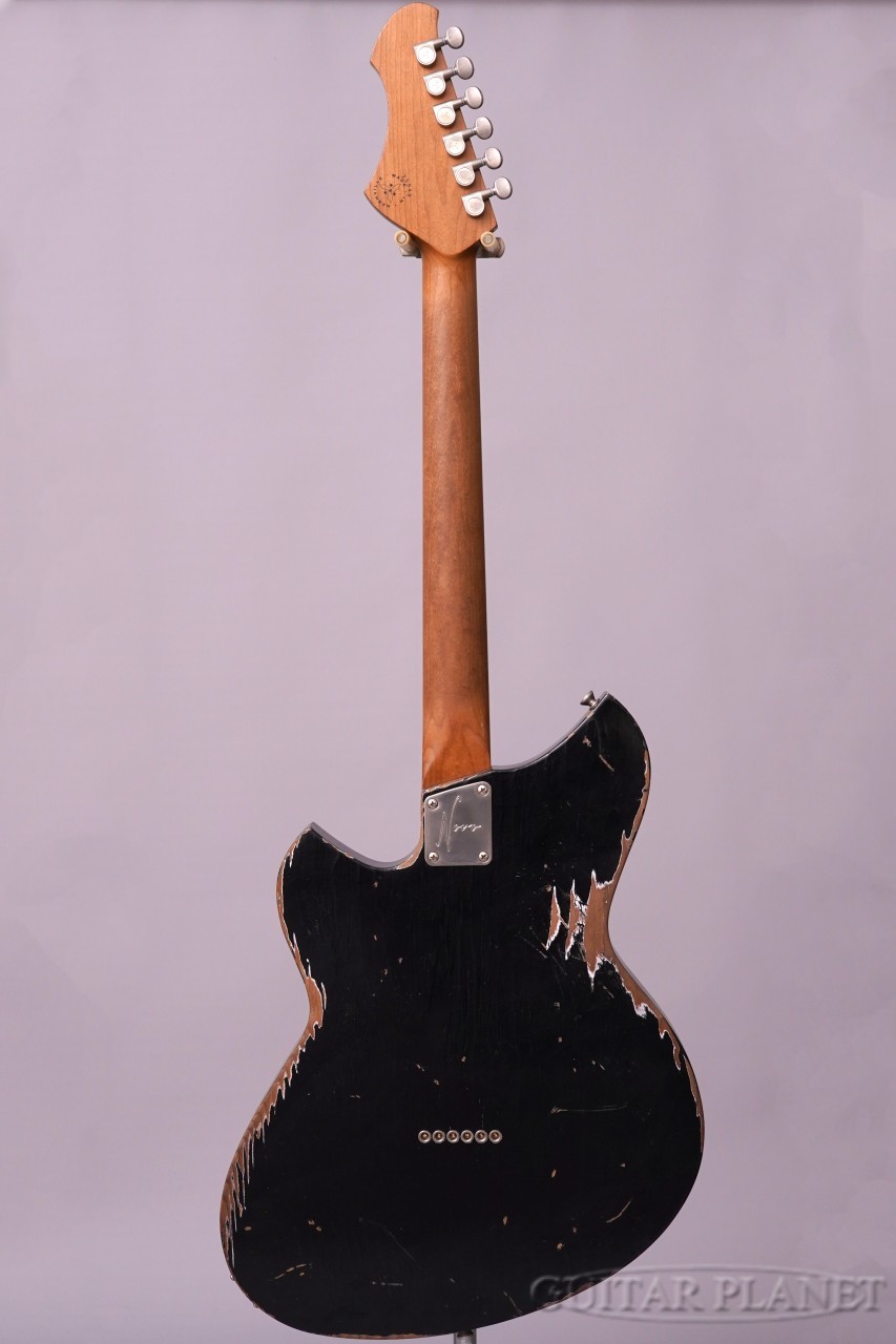 Novo Guitars SERUS T Custom -Bull Black Medium Distress-【2025年