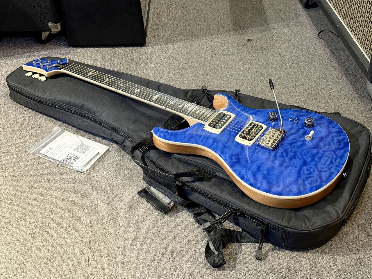 Paul Reed Smith(PRS) SE Custom 24-08 Quilt Package Faded Blue