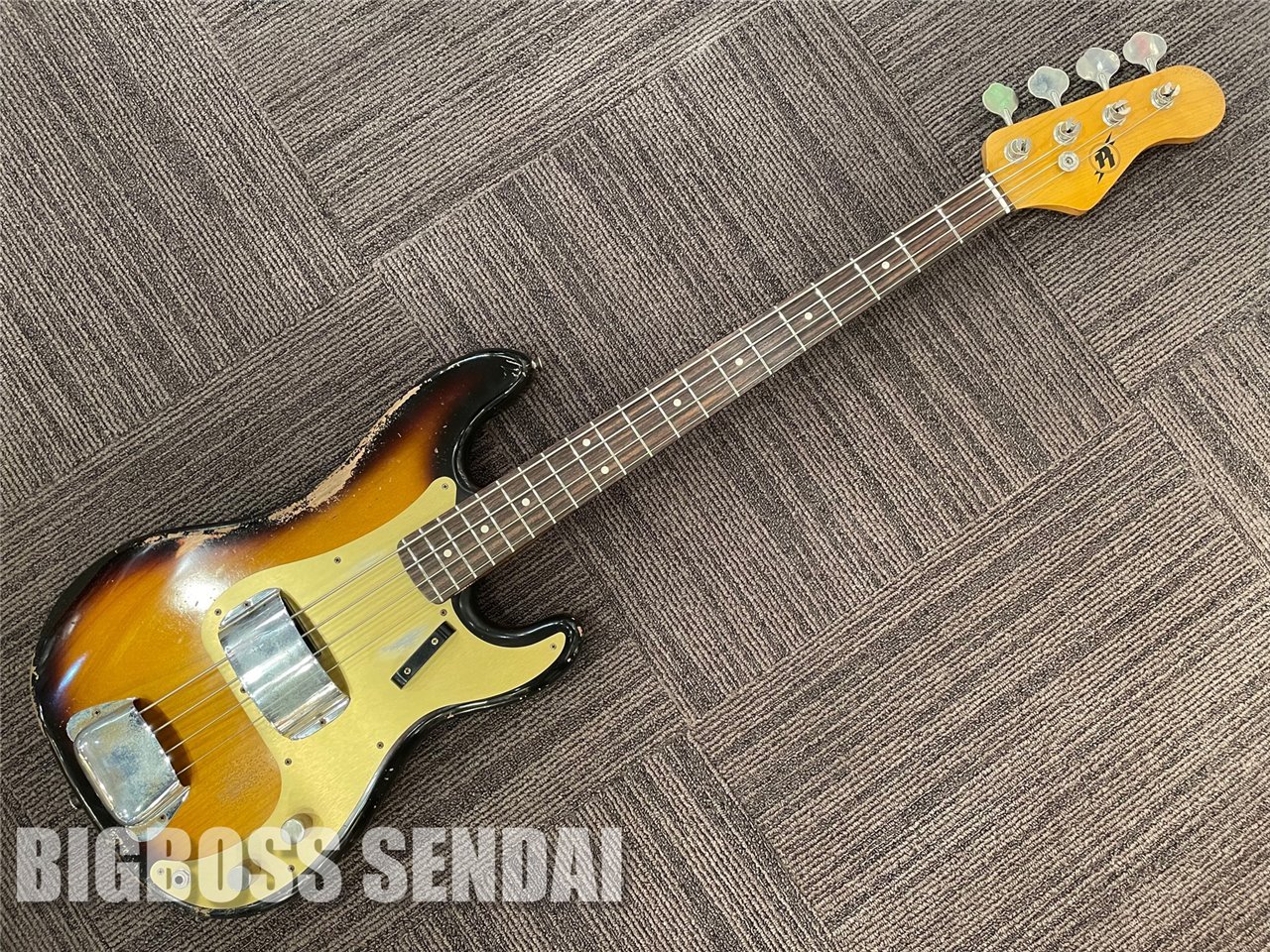 Rock'n Roll Relics Vicious Bass #2 Tone Sunburst / Anodized PG