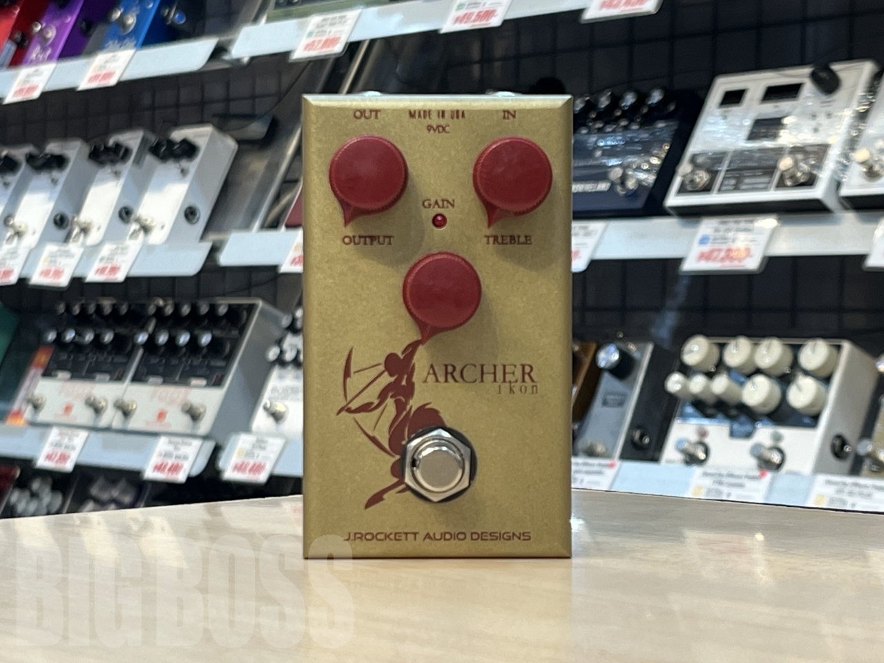 Archer Ikon ギターエフェクター ケンタウロス再現なるか？ROCKETT AUDIO DESIGNS ARCHER IKON