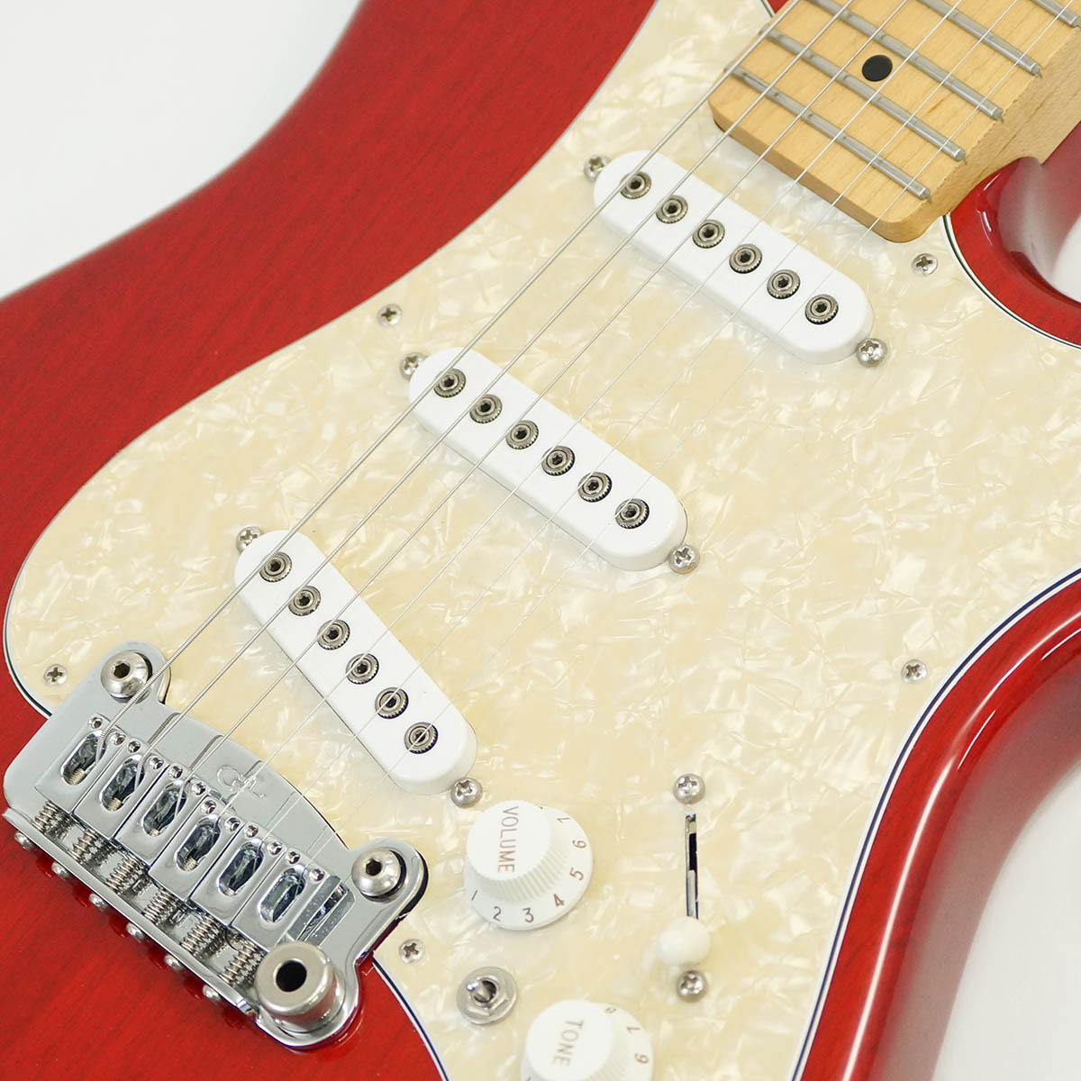 G&L USA 40th Anniversary S-500 (Clear Ruby Red/Maple