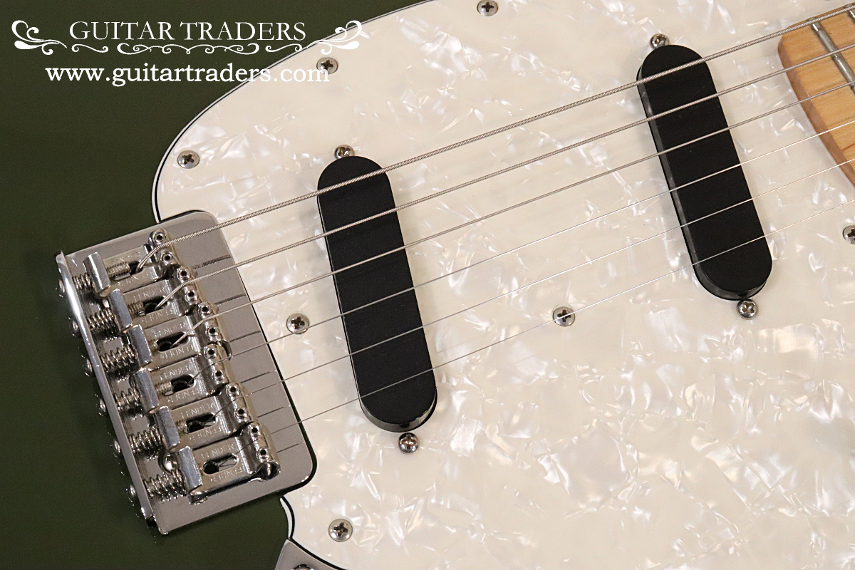 Fender 2016 Mustang Olive Green With Bag - Used