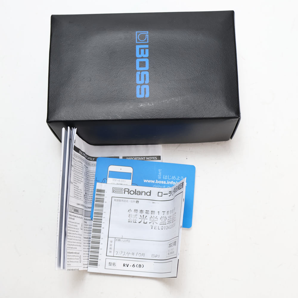 BOSS 【中古】 リバーブ エフェクター BOSS ボス Reverb RV-6 ギター