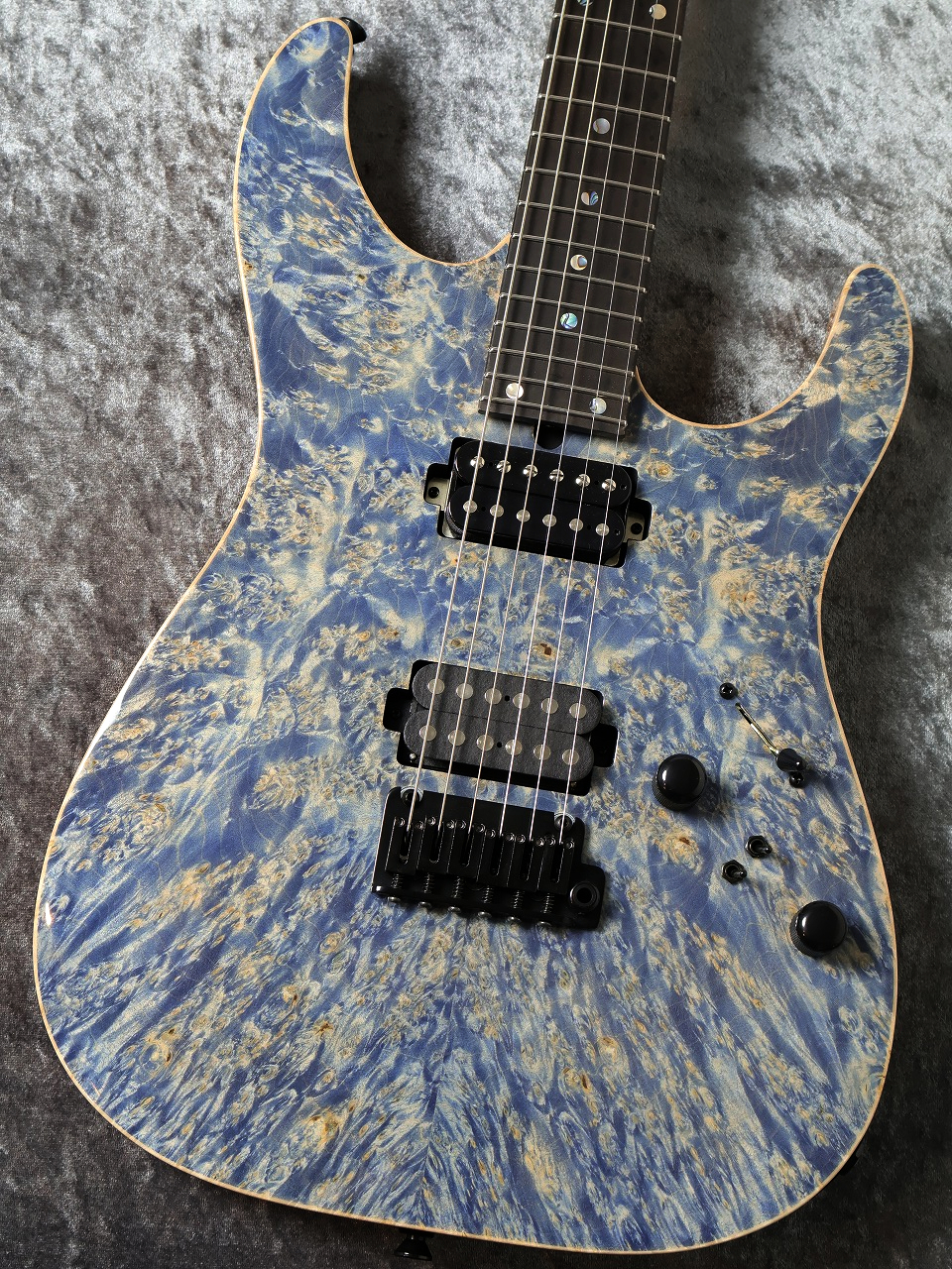 T's Guitars 【ボーナスセール】 DST-Pro24 2H 5A Waterfall Burl
