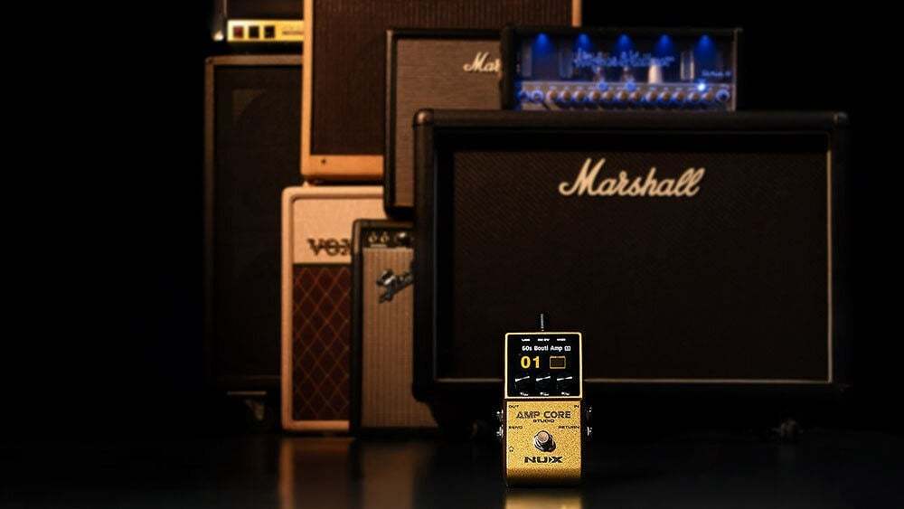 NUX ニューエックス Amp Core Studio アンプモデラー & IR nu-x Amp Core Studio -Amp Modeler & IR Pedal- ニューエックス