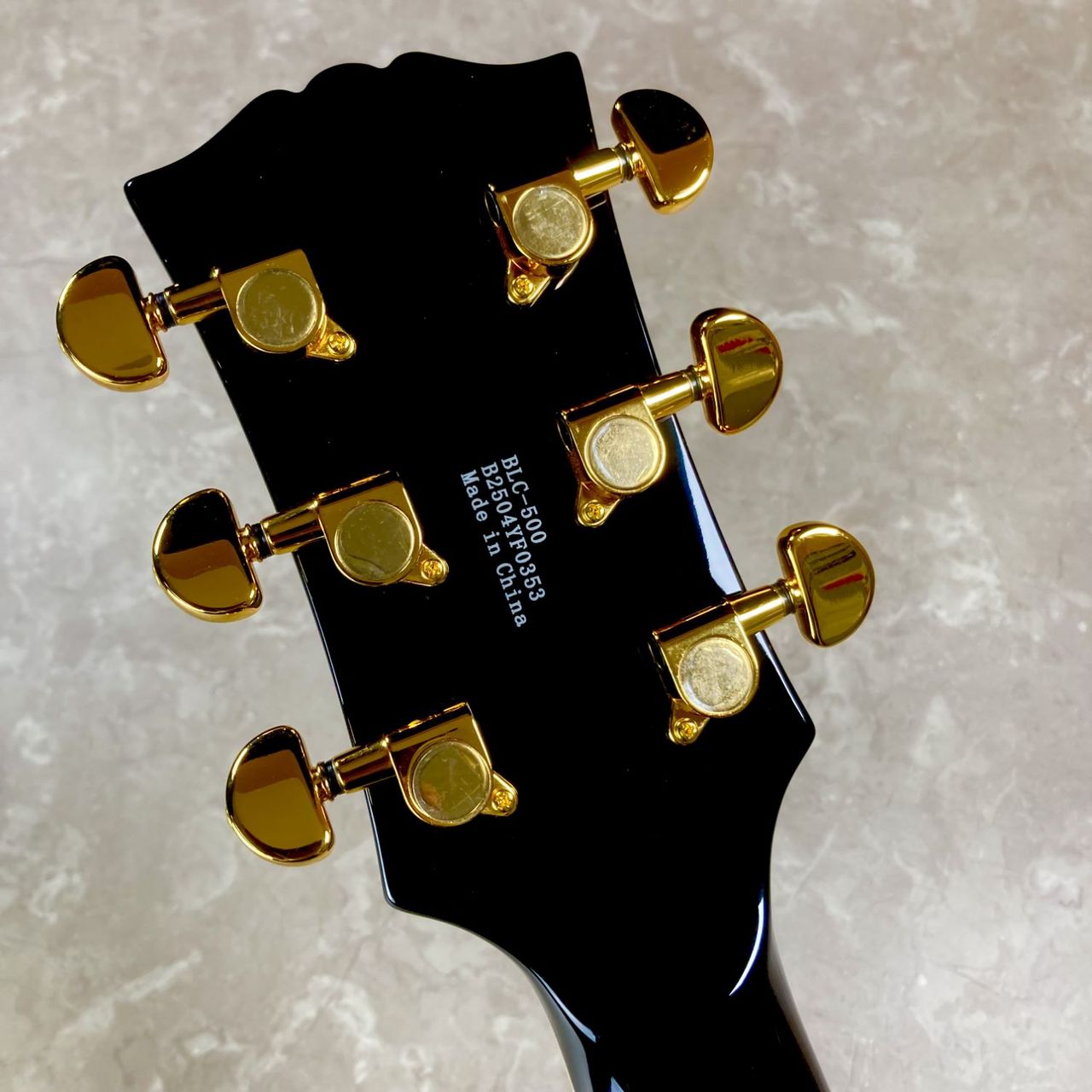 BUSKER'S BLC-500 BLK レスポールカスタム ステンレスフレット エレキ