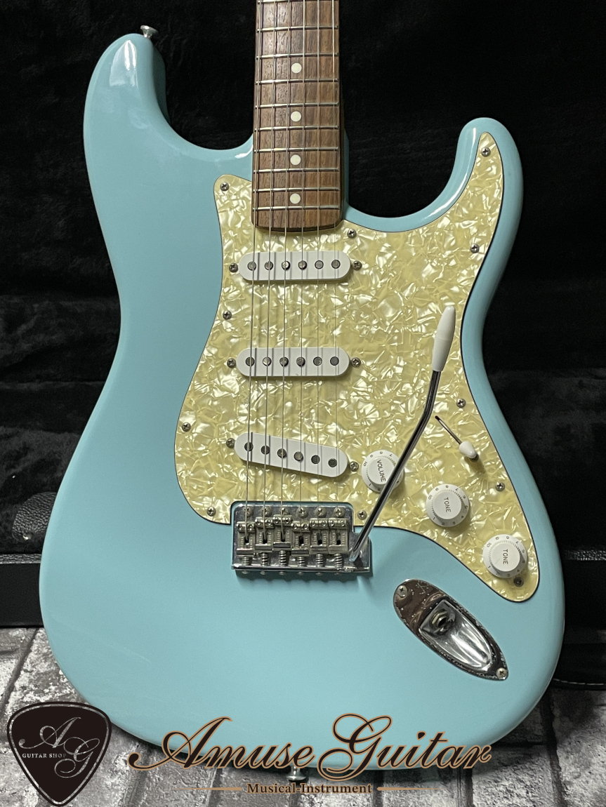 Fender Japan ST62 # Sonic Blue 1994-1995年製【Fujigen made Neck / Texas  Special PU】3.69kg（中古）【楽器検索デジマート】