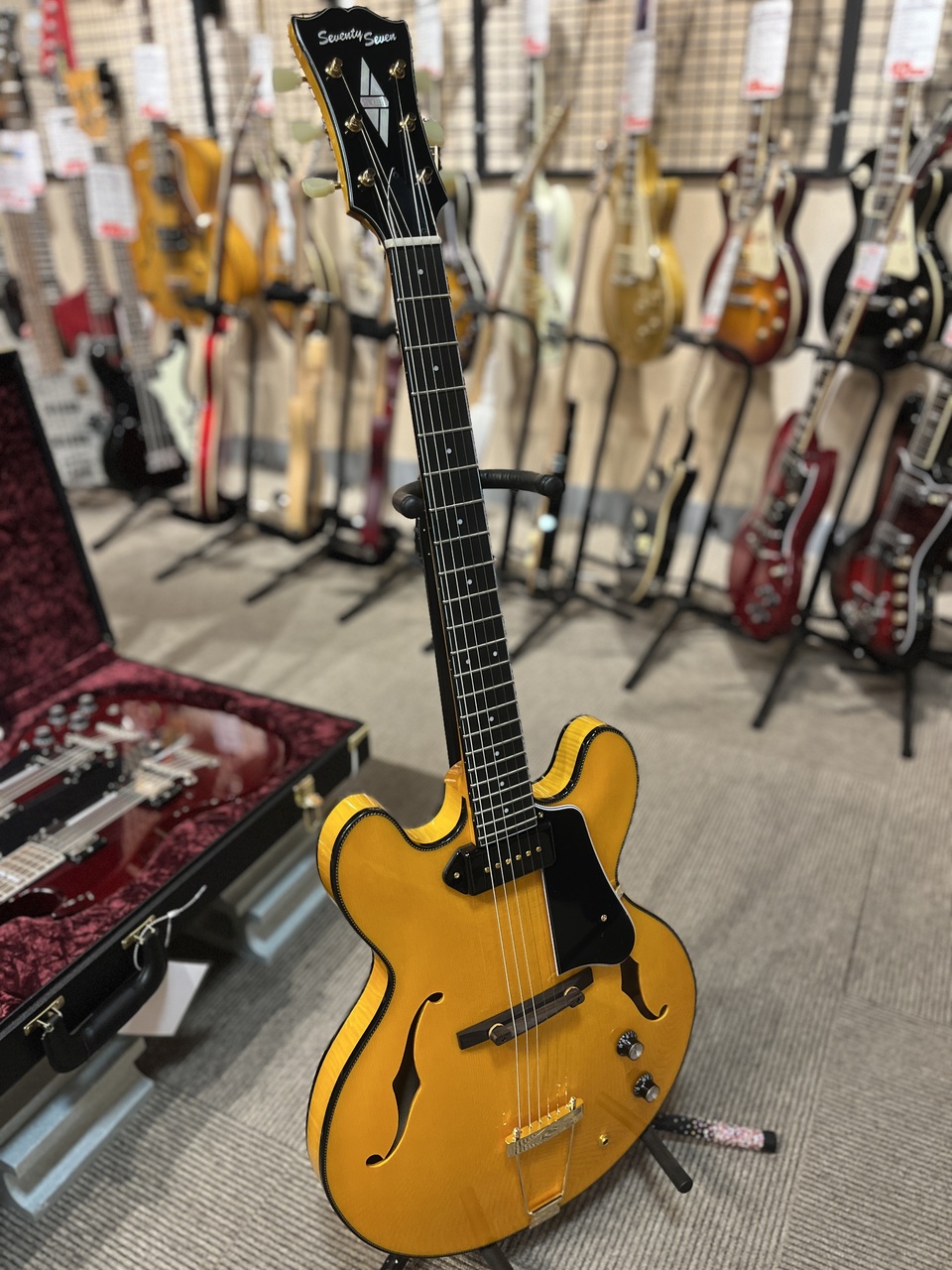 【美品】Seventy Seven Japan Tune-up エレキギター Seventy Seven Guitars EXRUBATO-ONE（新品/送料無料）【楽器検索