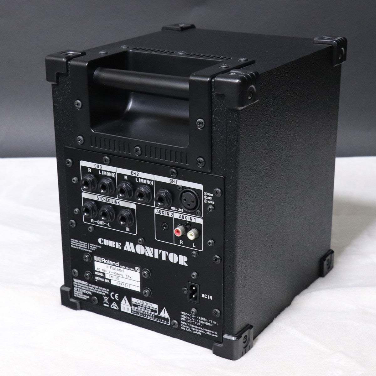 【付属品不十分】Roland CUBE MONITOR CM-30 本体 Roland CM-30 Cube Monitor 【梅田店】（中古）【楽器検索デジマート】
