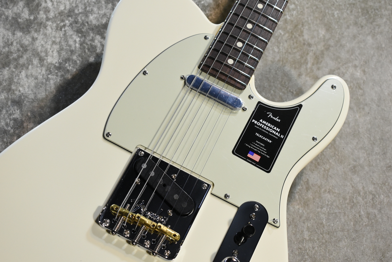 Fender AMERICAN PROFESSIONAL II TELECASTER MOD Olympic White
