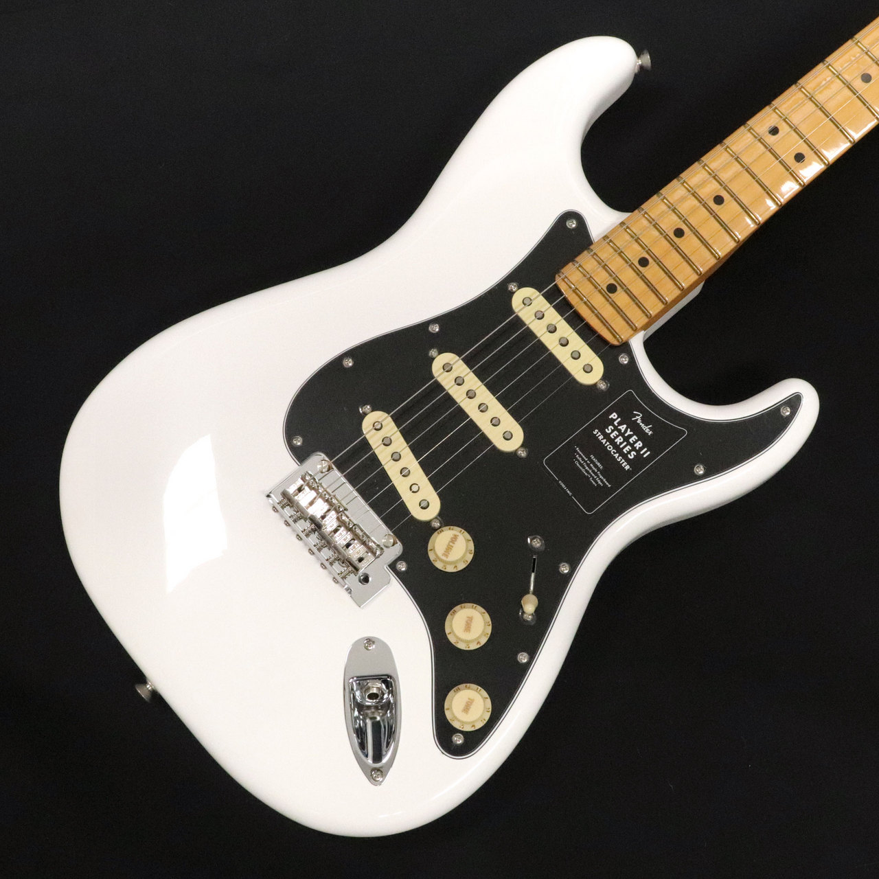 Fender Player II Stratocaster, Maple Fingerboard, Polar White（新品）【楽器検索デジマート】