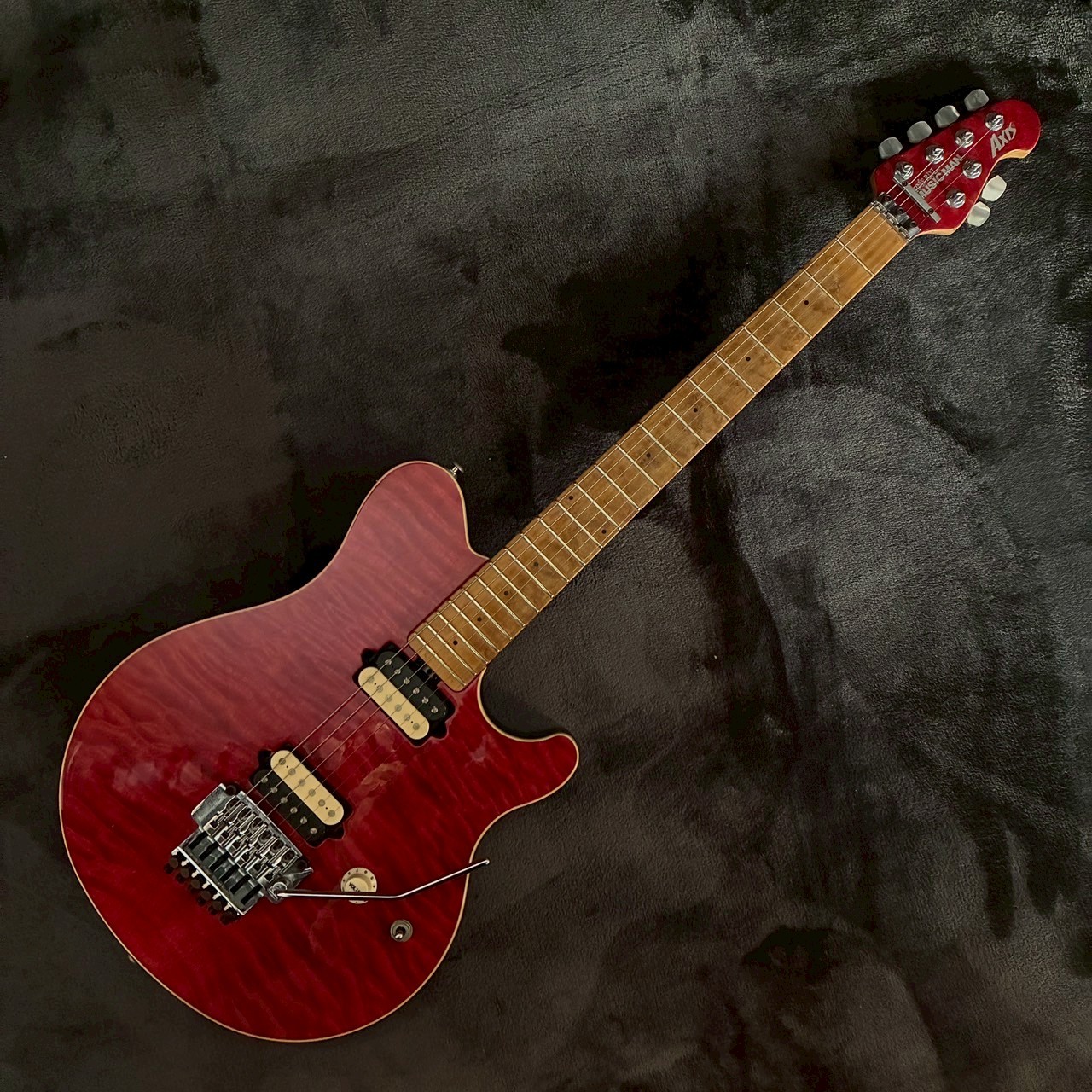 MUSIC MAN AXIS RED TRANS TREM MAPLE 【USED】【3.27kg】（中古
