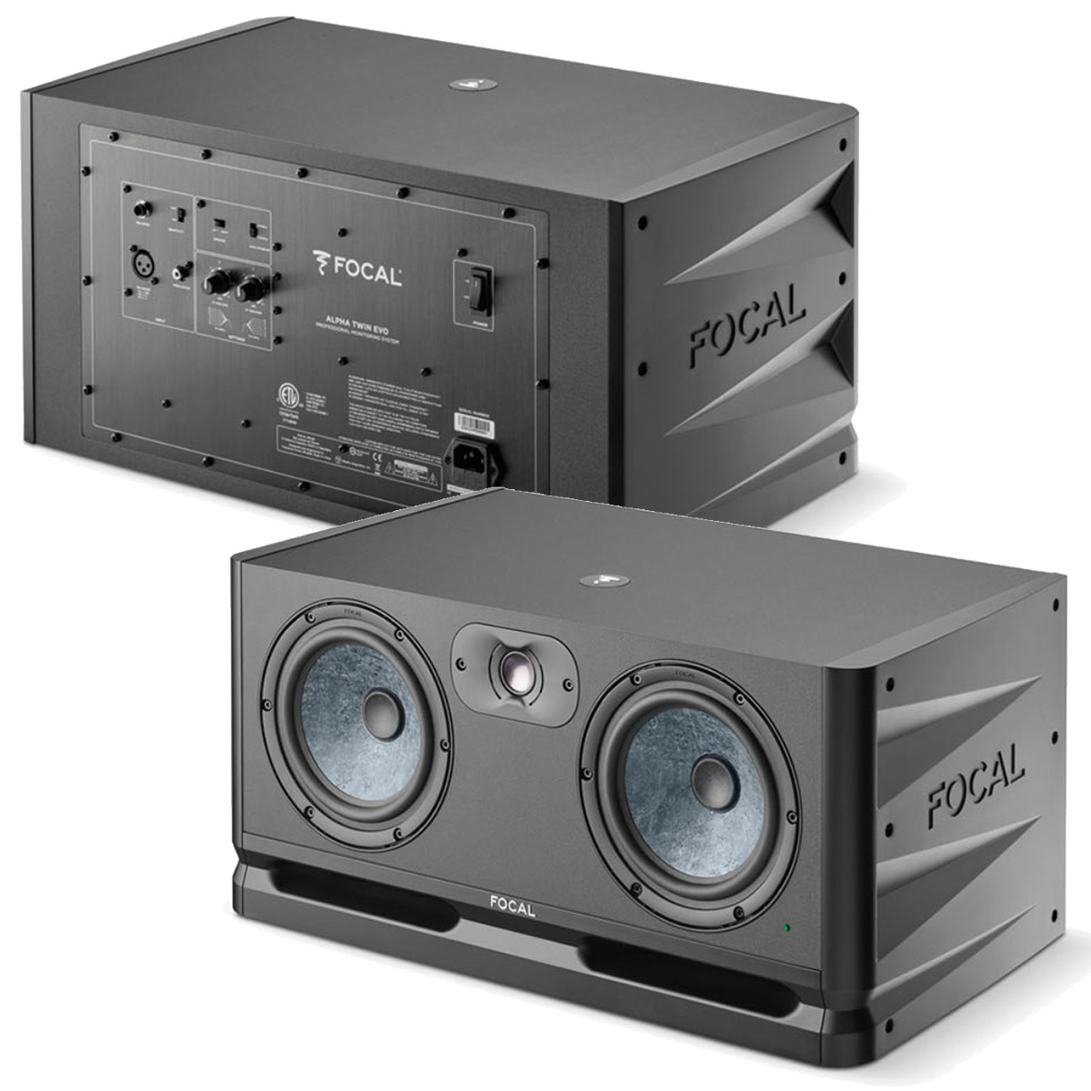 31 FOCAL alpha twin EVO 2台セット モニター スピーカー
