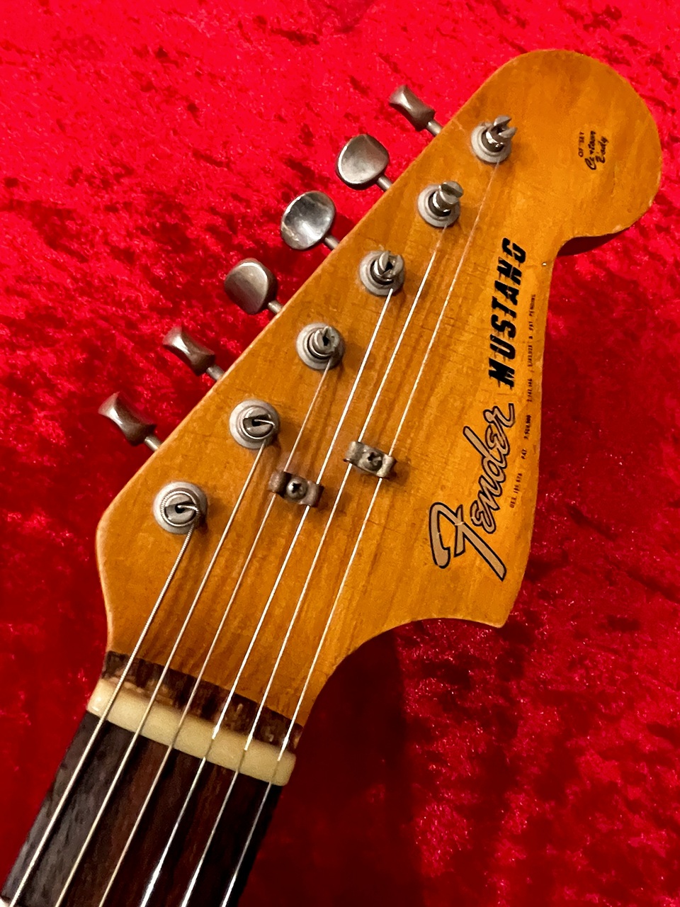 Fender 1965 Mustang Refinish Black ≒3.24kg（ビンテージ）【楽器