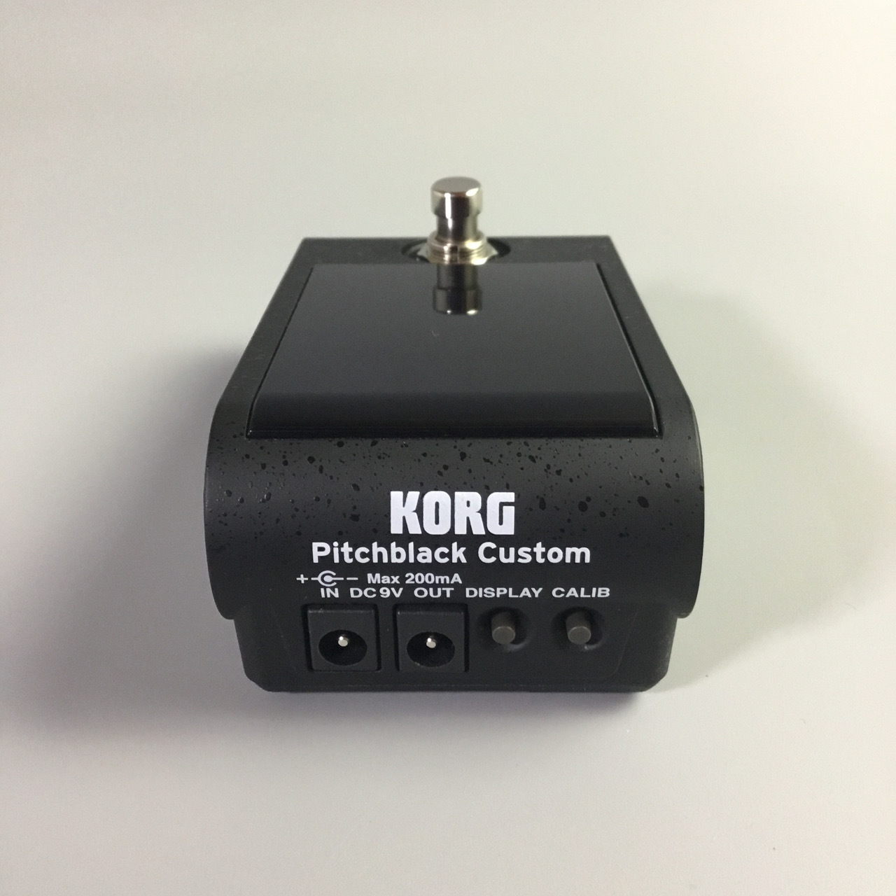 KORG Pitchblack Custom BK(ブラック） チューナー【ペダル型】PB-CS