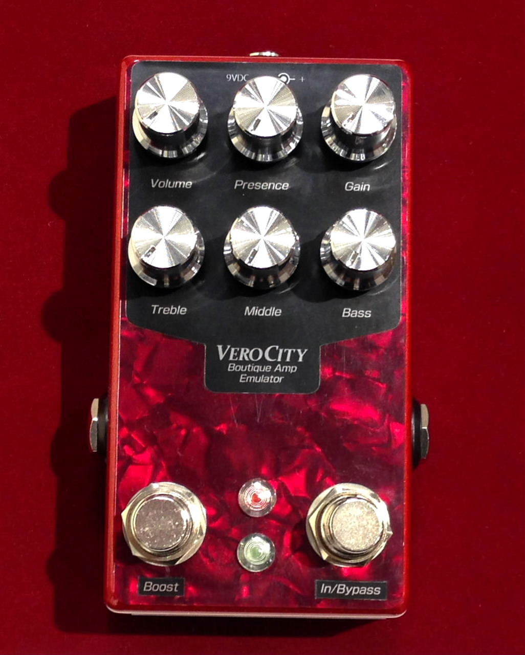 VeroCity Effects Pedals Rev.F-B2 パールレッド-