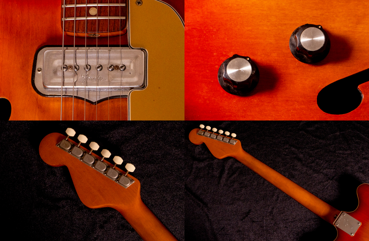 Fender 1966 Coronado I Special Sunburst Mod 2.32kg #177535