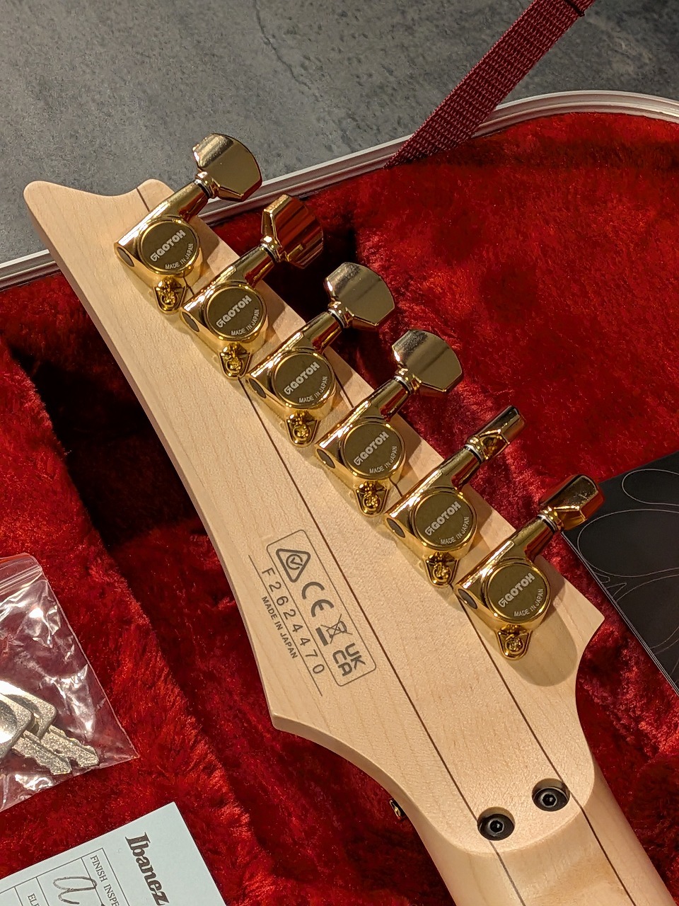 Ibanez 【역사상 가장 아름다운 "검정"】PIA3761 "Paradise in Art" Onyx Black #F2624470【3.69kg】 사진 9