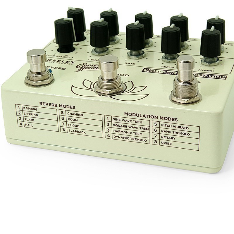 Keeley EH Verb o Trem Workstation（キーリー）リバーブ