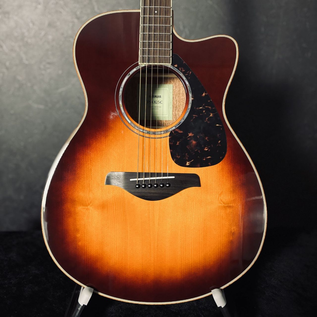 YAMAHA FSX825C アコースティックギター サンバースト Amazon.co.jp: YAMAHA FSX825C BS(ブラウンサンバースト