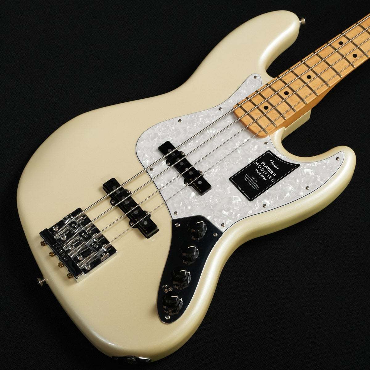 Fender Player II Modified Active Jazz Bass Olympic Pearl ≪S/N
