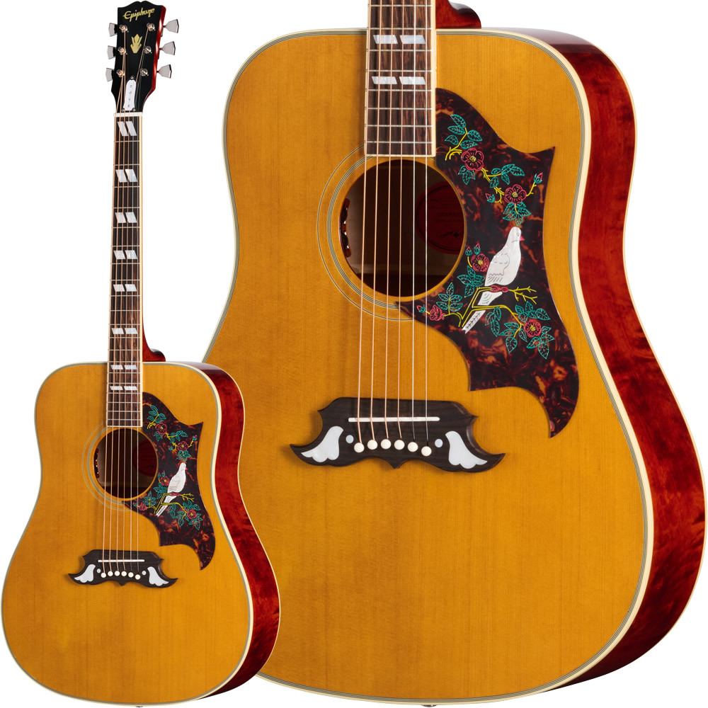 エピフォン　DOVE Gibsonカスタム Gibson Custom Shop Elvis Dove Ebony - Fuller's Guitar