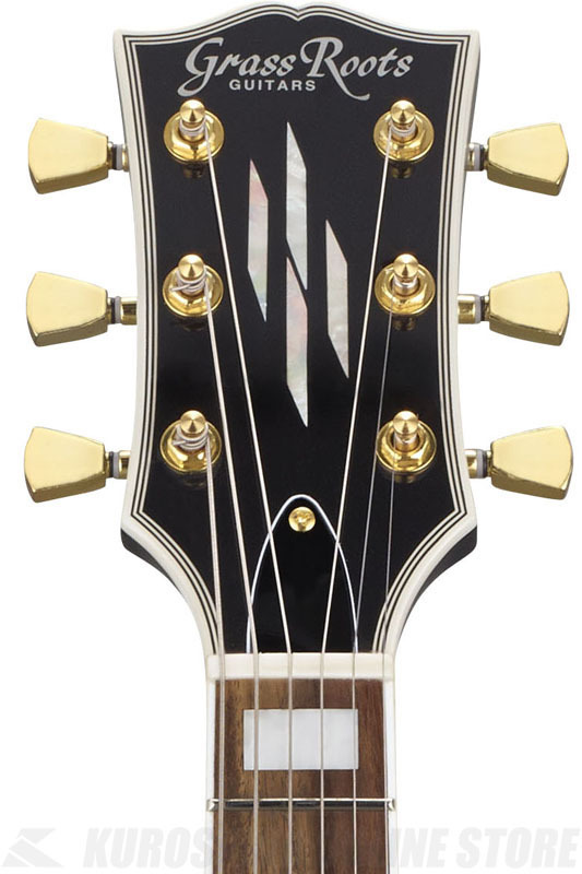 GrassRoots Mini Guitar Series G-LPC-MINI/2H (Black)（新品