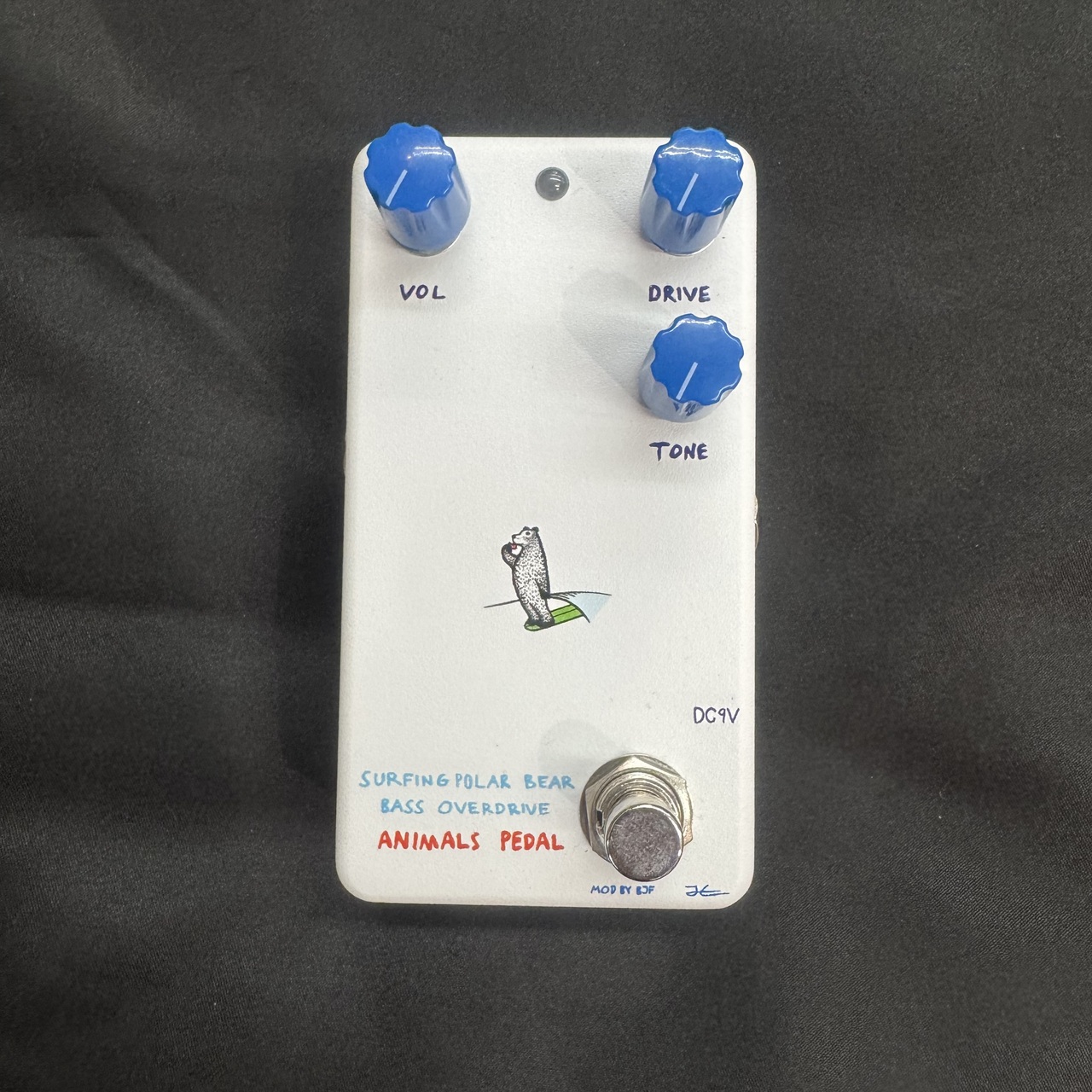 ギター Animals Pedal BASS OVERDRIVE Animals Pedal SURFING POLAR BEAR BASS OVERDRIVE MOD BY BJF