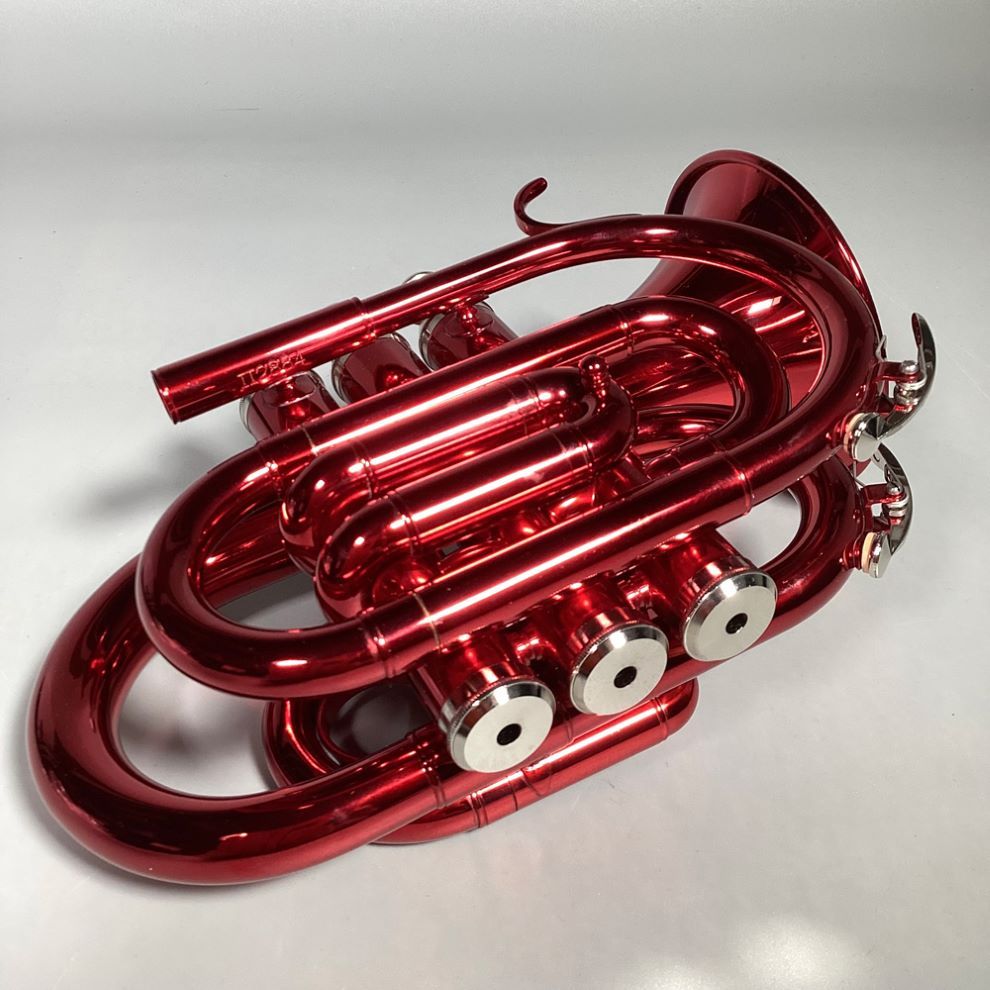 Kaerntner KTR33P MRD ポケットトランペット レッド ケルン