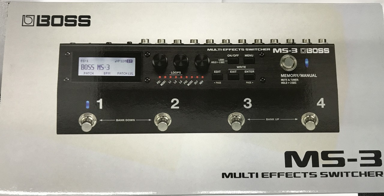 BOSS MS-3 Multi Effects Switcher（中古）【楽器検索デジマート】