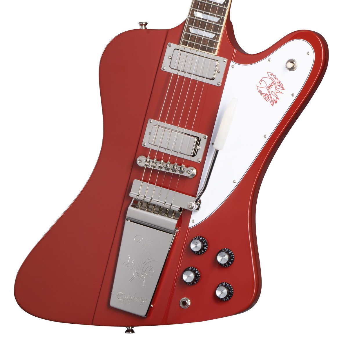 Epiphone Inspired by Gibson Custom Shop 1963 Firebird V Maestro Vibrola  Ember Red ファイヤーバード【渋谷店】（新品/送料無料）【楽器検索デジマート】