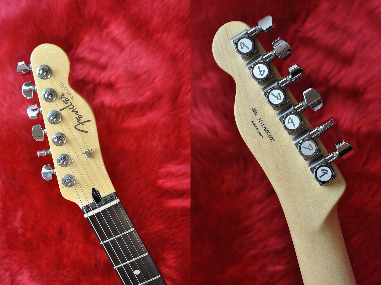 Fender Made in Japan Modern Telecaster BLACK ROSEWOOD FB