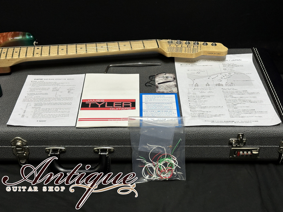 James Tyler Studio Elite Full-Option 2015 Trans Jim Burst /Quilt