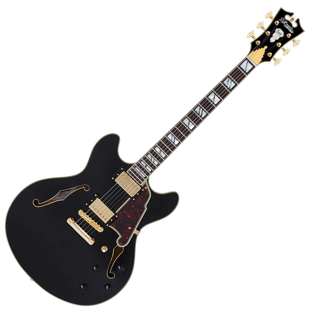 D'Angelico ディアンジェリコ Excel DC Solid Black エレキギター